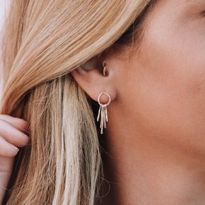 MINI SUNBURST EARRINGS